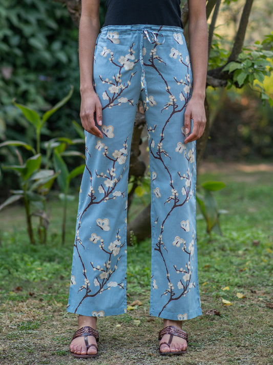 Lounge Pant : Sakura Blue