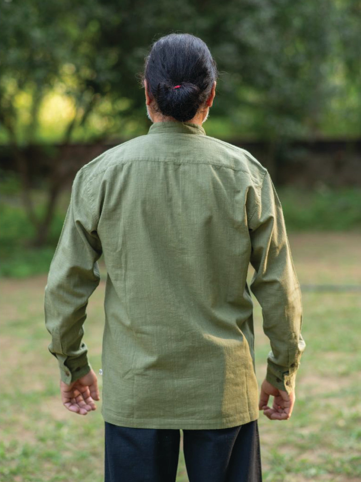 Hanoi Shirt : Slub Olive